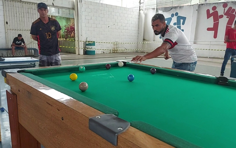 Arantina realiza 1º Torneio de Sinuca